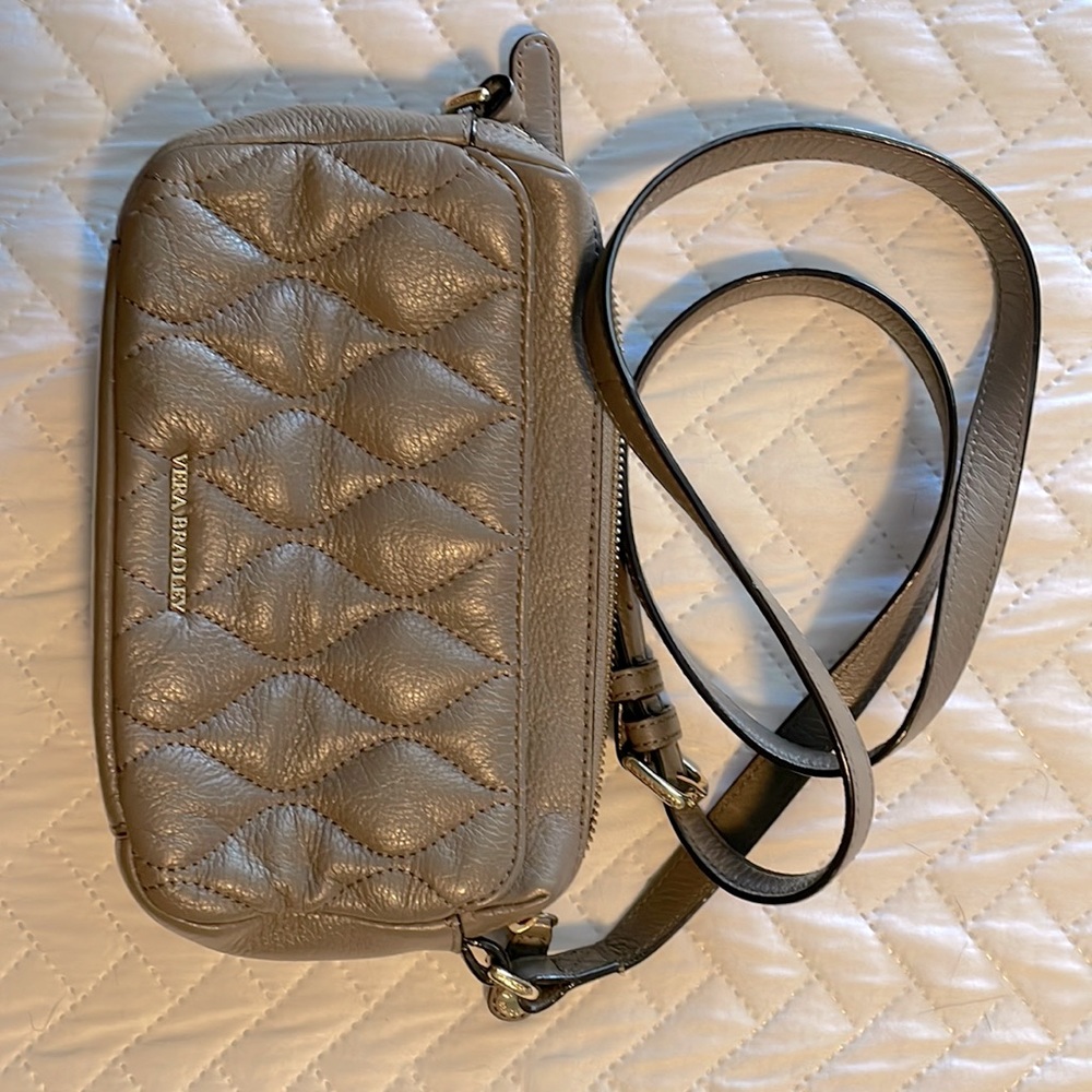 Vera Bradley Leather Mini Crossbody